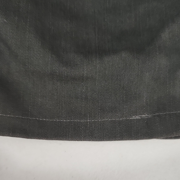 Lee Jeans Womens 18 Olive Green Straight Cropped Leg Pants - Picture 8 of 12